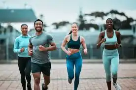 Achieving the Perfect Tone: How Often Should You Exercise for Results? 3 image of man and 3 women doing cardio exercise Burgess Hill to help tone and remove fat from the body.