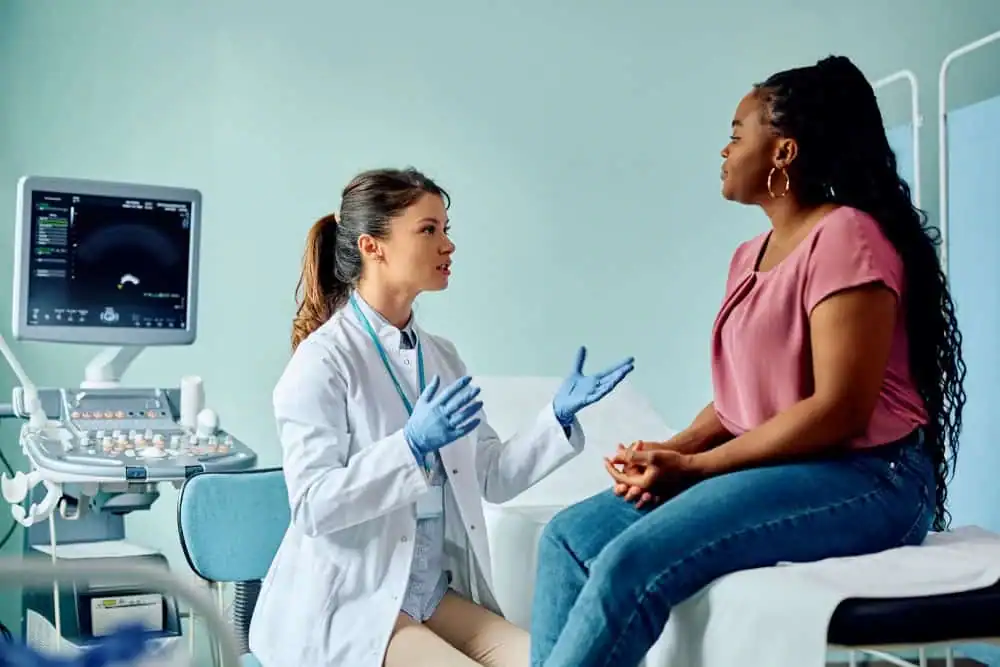 Rejuvenating Intimacy: Exploring Surgical Solutions for Vaginal Laxity 1 Woman have consultation about vaginal laxity Burgess Hill